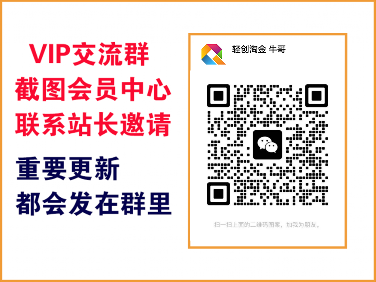 轻创淘金网【VIP会员专属交流群】-轻创淘金网